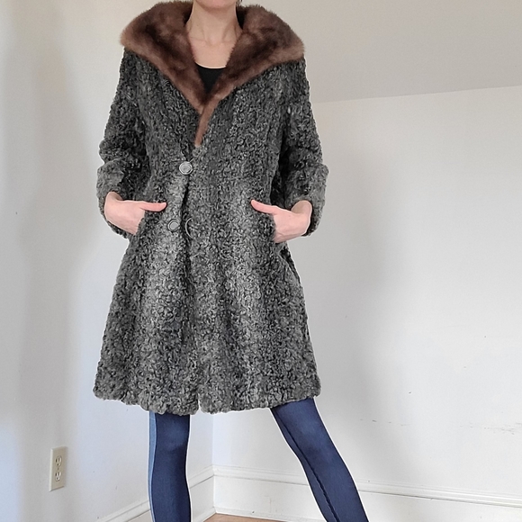 VINTAGE - Persian sheeps wool coat - Picture 6 of 11